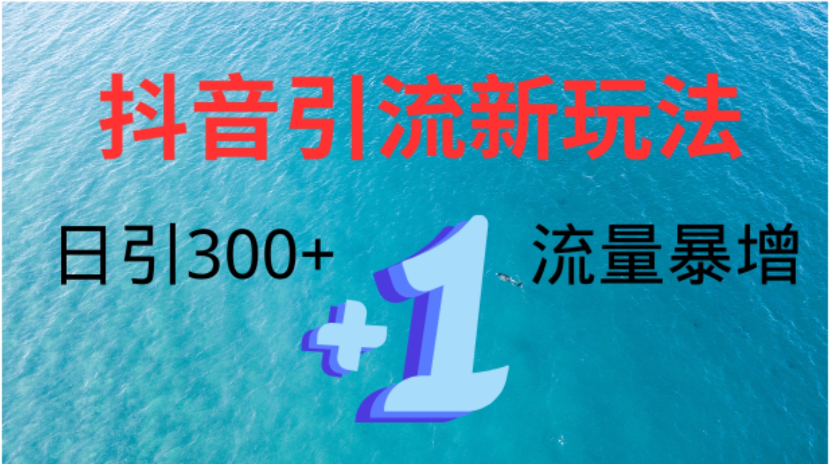 创业粉高效引流，抖音工具号玩法4.0，日引300+-盈途副业网