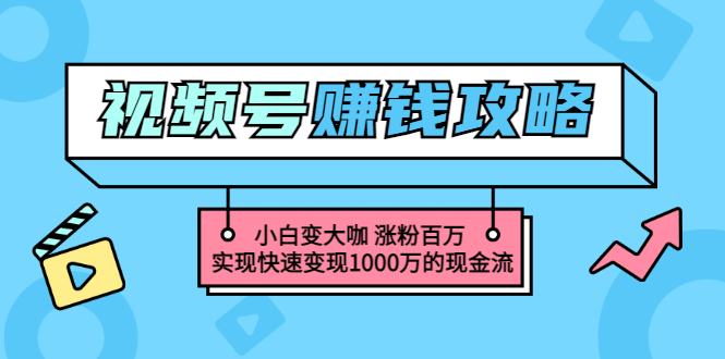 【副业项目3549期】怎么通过视频号赚钱（视频号赚钱详细教程攻略）-盈途副业网