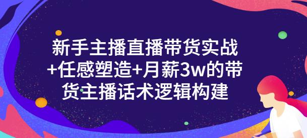 【副业项目3593期】新手如何做直播带货话术：信任感塑造+月薪3w的带货主播话术逻辑构建-盈途副业网