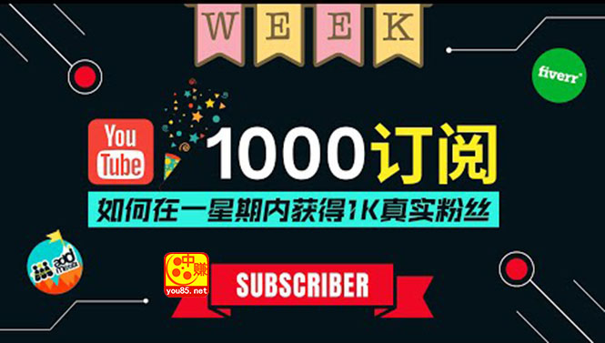 【副业项目3811期】youtube（油管）涨粉教程：一星期内获得1000真实粉丝，免费且快速的方法-盈途副业网