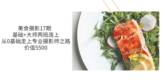 【副业项目3967期】美食摄影教程：基础+大师两班连上，从0基础走上专业摄影师之路-盈途副业网