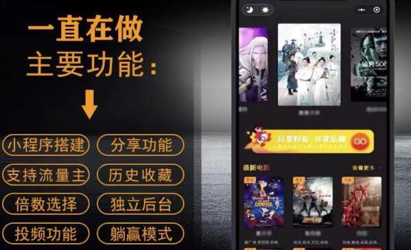 【副业项目4133期】影视小程序搭建教程，号称日入300＋【源码+教程】-盈途副业网