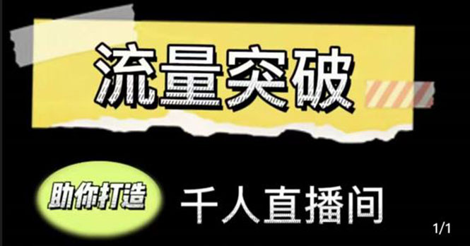 【副业项目4460期】直播运营实战视频课，助你打造千人直播间（14节视频课）-盈途副业网