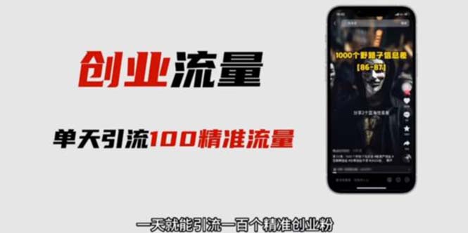 【副业项目5897期】自媒体音频加图文制作视频 一天引流一百个精准创业粉【音频软件+图片素材】-盈途副业网