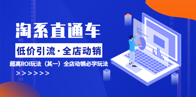 【副业项目5974期】淘系直通车《低价·引流 全店·动销》超高ROI玩法（其一）全店动销必学玩法-盈途副业网
