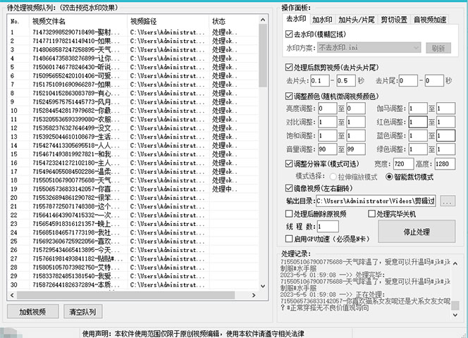 【副业项目5774期】抖音暴力起号，短视频美女号起号项目+千部擦边资源+批量剪辑去重软件-盈途副业网