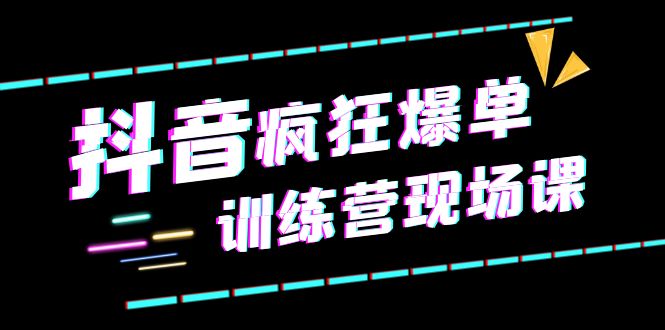【副业项目6295期】抖音短视频疯狂-爆单训练营现场课（新）直播带货+实战案例-盈途副业网