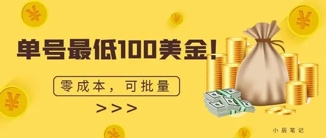 【副业项目7144期】单号最低100美金，零成本，小白无脑操作-盈途副业网