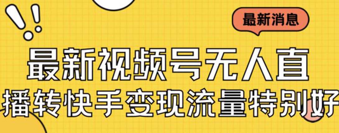 【副业项目7253期】视频号无人直播转快手变现美女玩法日入500+-盈途副业网