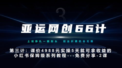 【副业项目7190期】小红书实战系列，只需5天即可完全上手-系列10节课 第2课-3步找到你的对标账号–硬菜-盈途副业网