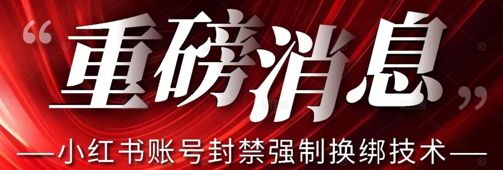 【副业项目7574期】【最新】小红书账号封禁强制换绑技术可日赚300-盈途副业网