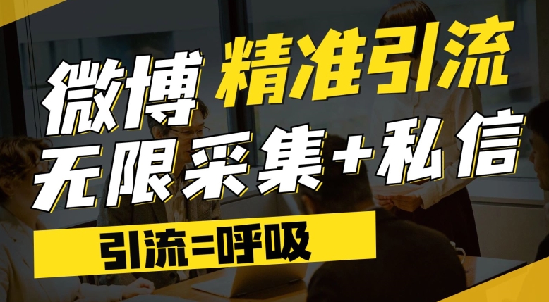 【副业项目7606期】微博最新引流技术，软件提供博文评论采集+私信实现精准引流【揭秘】-盈途副业网