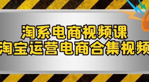 【副业项目8013期】淘系-电商视频课，淘宝运营电商合集视频-盈途副业网