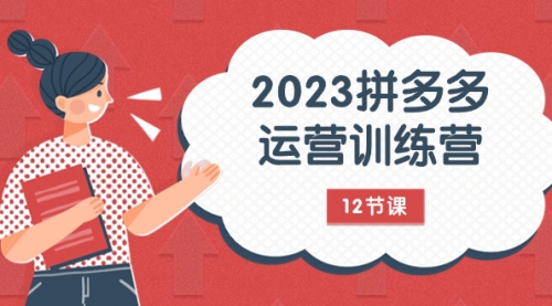 【副业项目8102期】2023拼多多运营训练营：流量底层逻辑，免费+付费流量玩法（12节课）-盈途副业网