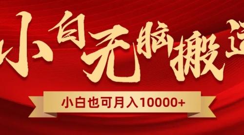 【副业项目8560期】无脑搬运视频，全新平台独占玩法，一个账号每天1000+，多账号轻松扩张！-盈途副业网