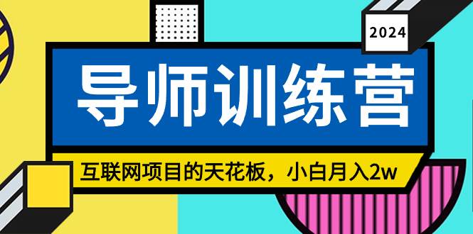《导师训练营》精准粉丝引流的天花板，小白月入2w-盈途副业网