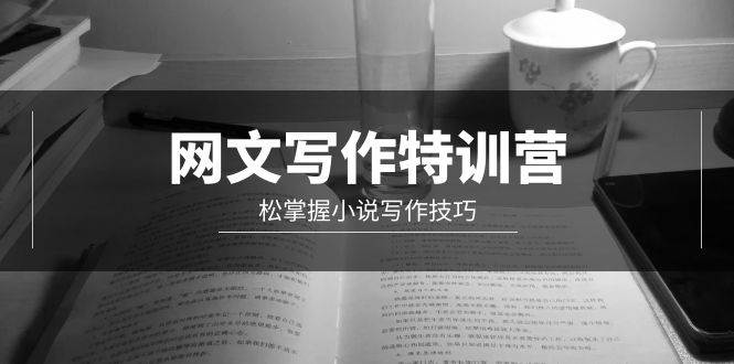 网文-写作特训营，轻松掌握小说写作技巧（20节视频课）-盈途副业网