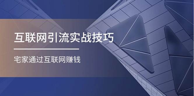 互联网引流实操技巧(适合微商，吸引宝妈)，宅家通过互联网赚钱（17节）-盈途副业网