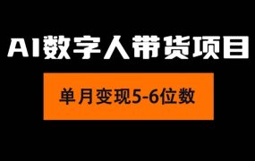 2024年Ai数字人带货,小白就可以轻松上手,真正实现月入过万的项目-盈途副业网