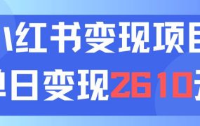 利用小红书卖资料单日引流150人当日变现2610元小白可实操(教程+资料)-盈途副业网