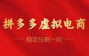 拼多多虚拟电商，单人操作10家店，单店日盈利100+-盈途副业网