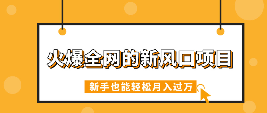 火爆全网的新风口项目，借助人工智能AI算命，精准预测命运，新手也能轻松月入过万-盈途副业网